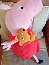 Large Peppa Pig with Teddy