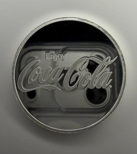 Coca cola 1oz 999 - .999, silver