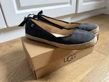 Ugg Australia Women’s Espadrille Uk 5.5 In Great Conditions