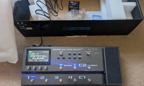 Boss 100 digital guitar - gx-100,