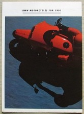 BMW MOTORCYCLES Sales Brochure For 1991#011 203 620/XM-2  K1 K100LT K75S K100RS