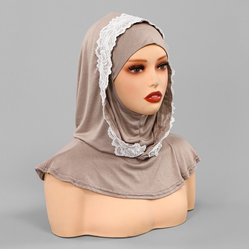 Instant scarf lace turban - instant,