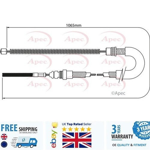 Handbrake cablecab1060 for - handbrake,