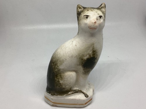 19th century staffordshire cat - 19th,