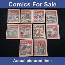 Jinty comics - 10 POOR issues job lot from 1974 1975 (LOT#12155)