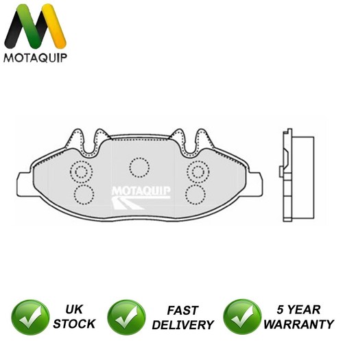 Brake pads set front motaquip - set,