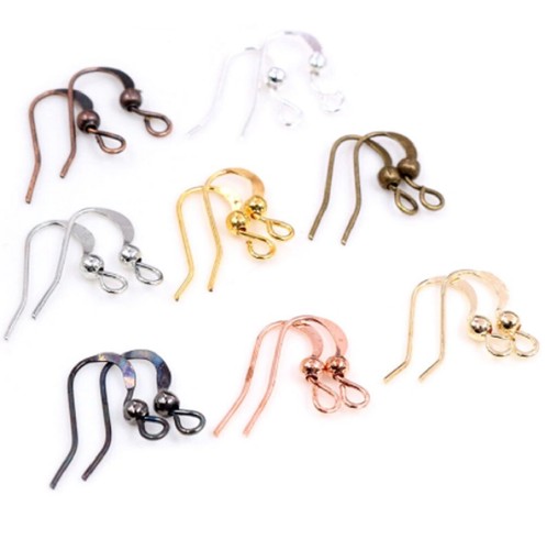 Earring hooks blanks clasps - earring,