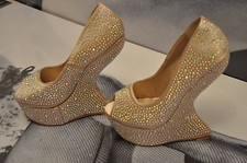 ZAIF BY SHALIMAR SHOES GOLDEN