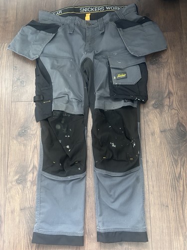 Snickers 6241 grey black - snickers,