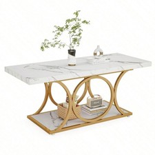 Rectangle Coffee Table, 2-Tier