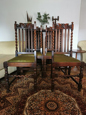 Set of 4 Antique Dining Chairs