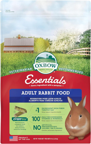 Oxbow essentials rabbit food - rabbit,