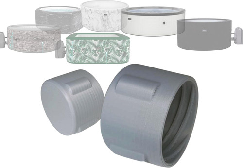 Hot tub blanking caps - hot,