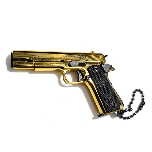 Gold 1911 keychain gun with - 1911,