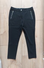 New womens black Debenhams Julien Macdonald formal smart work trousers size 10 