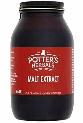 Potters malt extract 650g - malt,