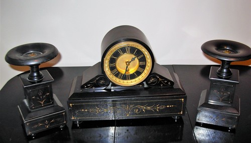 Antique european black - black, slate