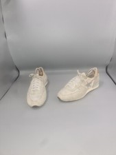 GOLDEN GOOSE Deluxe Trainers UK 6 EU 39 HAUS Grey Silver Glitter Lace-Up Sneaker