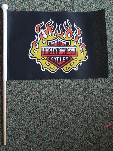 Usa biker hand flag 9x6 - usa,