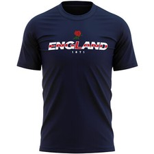 England 1871 Mens T Shirt shirt Rugby Country Him English Red Rose Sports Sup...