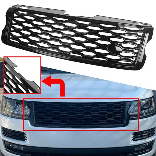 Glossy black front bumper - glossy,