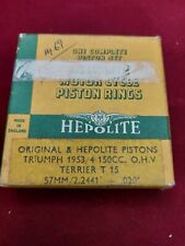 Triumph Tiger Cub T15 Terrier Engine Cylinder Barrel +20 Piston Rings CP121/20