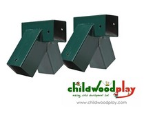 2 swing Corner Brackets 100