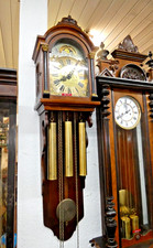 4B167 WUBA Warmink Dutch Friesian Clock Westminster Moon Phase 105Cm High