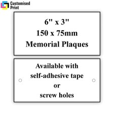 Engraved Sign Memorial Plaque