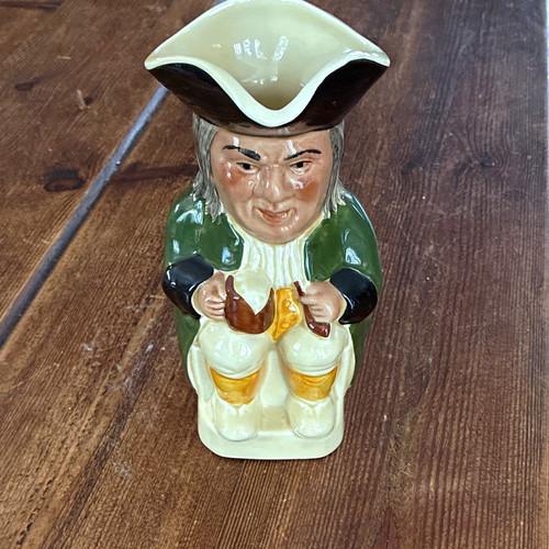 Tony wood toby jug - tony, ceramic