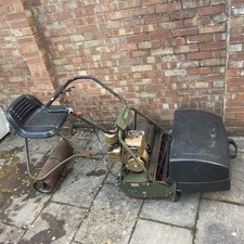 Webb 5hp 206cc 24" petrol Cylinder Mower With roller Trailer Seat briggsStratton