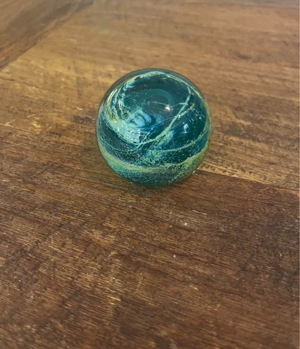 Mdina glass paperweight - mdina,