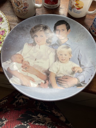 Lady diana commemorative plate - diana,