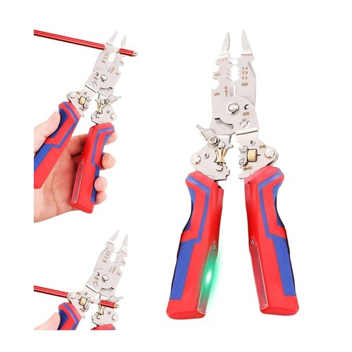 Wire stripper with - 13-in-1,
