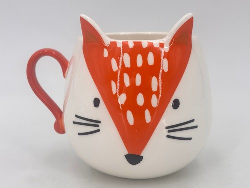 Home fox face - fox, ceramic