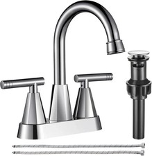 3 Hole Bathroom Sink Taps 4