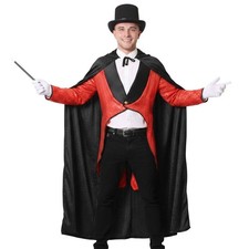 Red Sequin Magician Adult