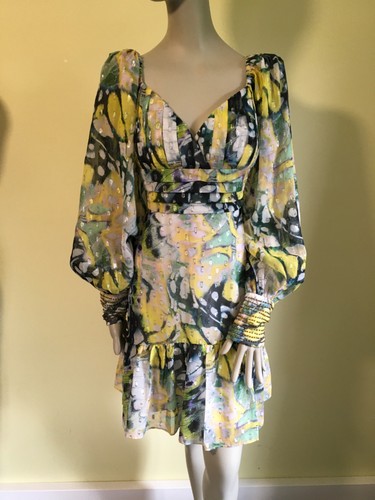 Karen millen floral dress size - karen,