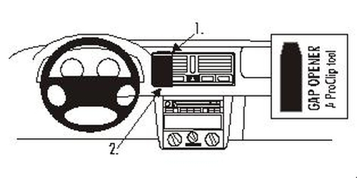 Brodit proclip 852526 mounting - brodit,