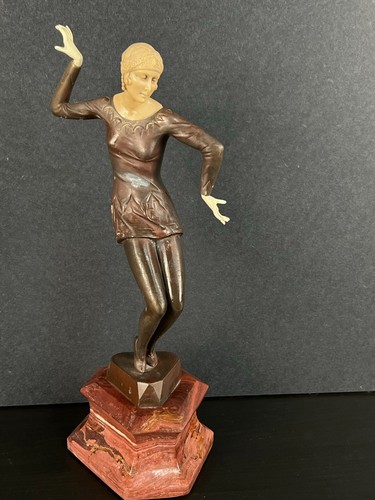 Art deco charleston dancer - art,