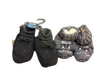 Baby Boys Grey Booties X2