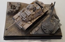 Forces of Valor (Unimax) 1.32 US M60A1 Patton Tank Liberation of Kuwait Diorama