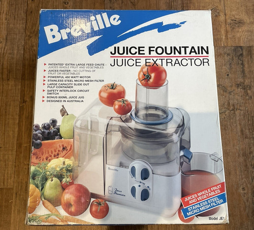 Breville juice fountain - juice,