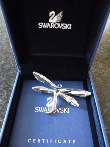 Swarovski crystal dragonfly - swarovski,