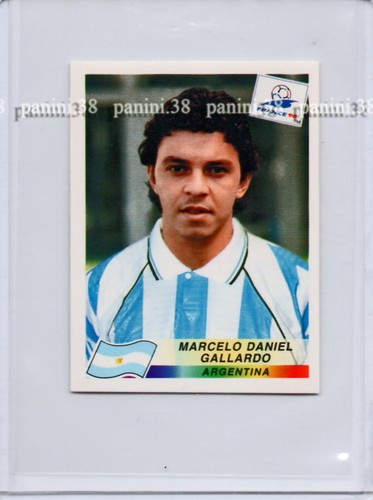 Panini marcelo gallardo world - marcelo,