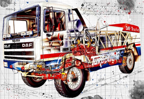 Line tech drawing daf - line,