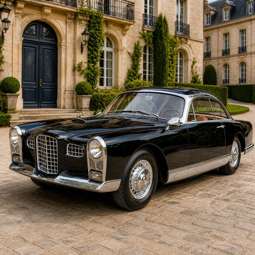 Facel vega classic - car, wall
