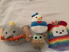 Lot of 4 Disney Squishmallows