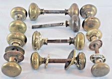 Antique Brass Door Knobs Lot