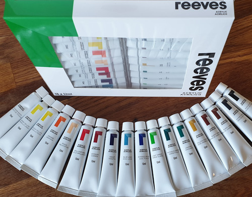 Acrylic paint set high - acrylic, gloss